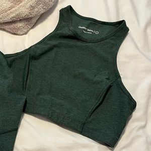 Outdoor voices green bra size large